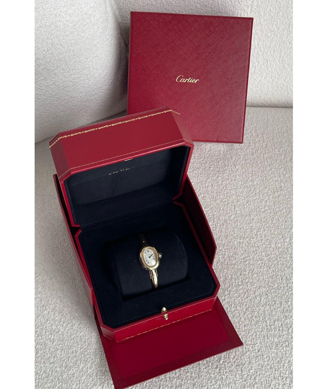 CARTIER Золотые часы из желтого золота, фото 6