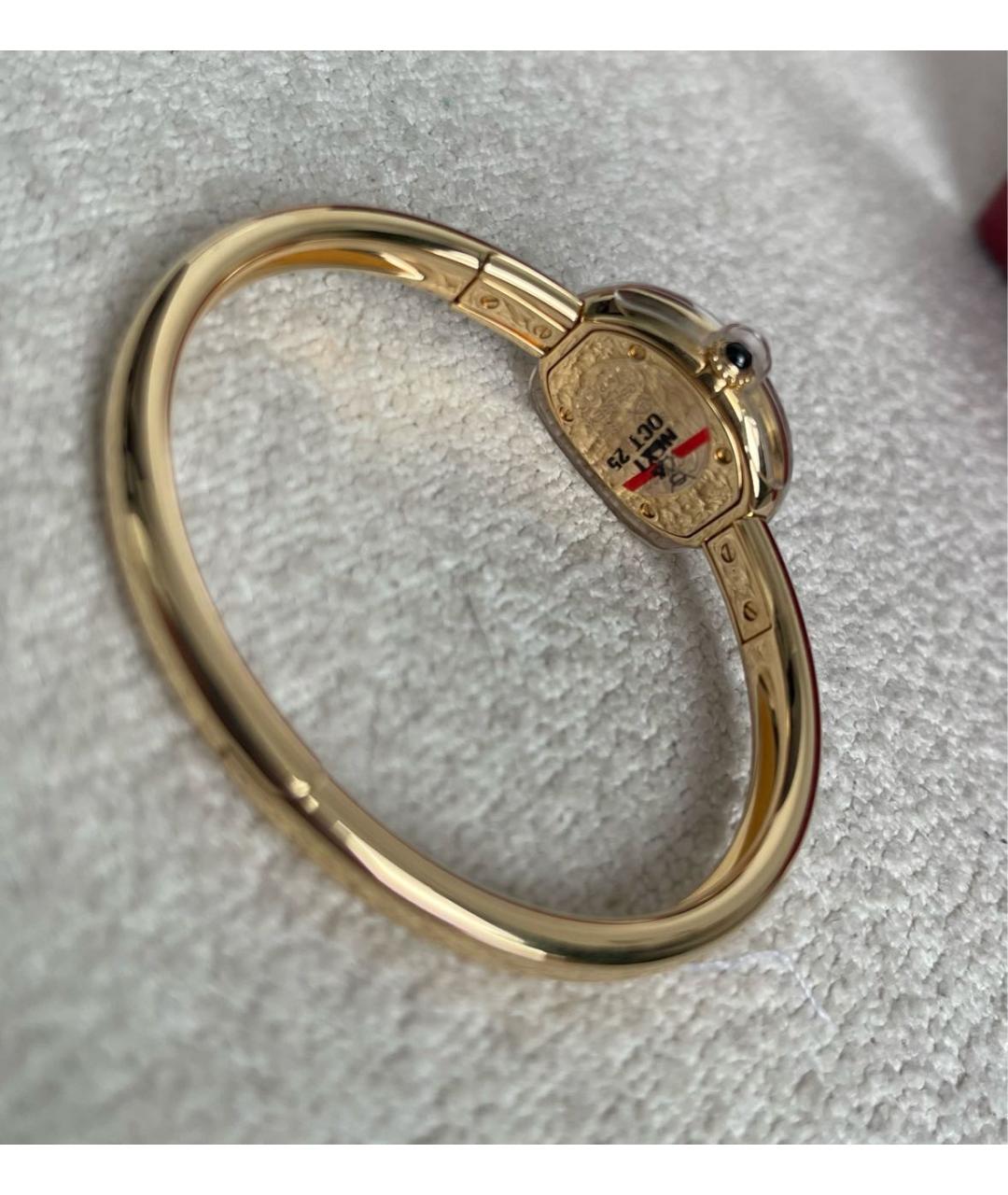 CARTIER Золотые часы из желтого золота, фото 4