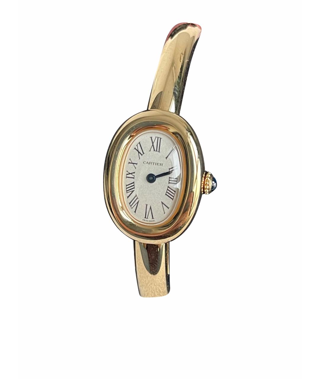 CARTIER Золотые часы из желтого золота, фото 1