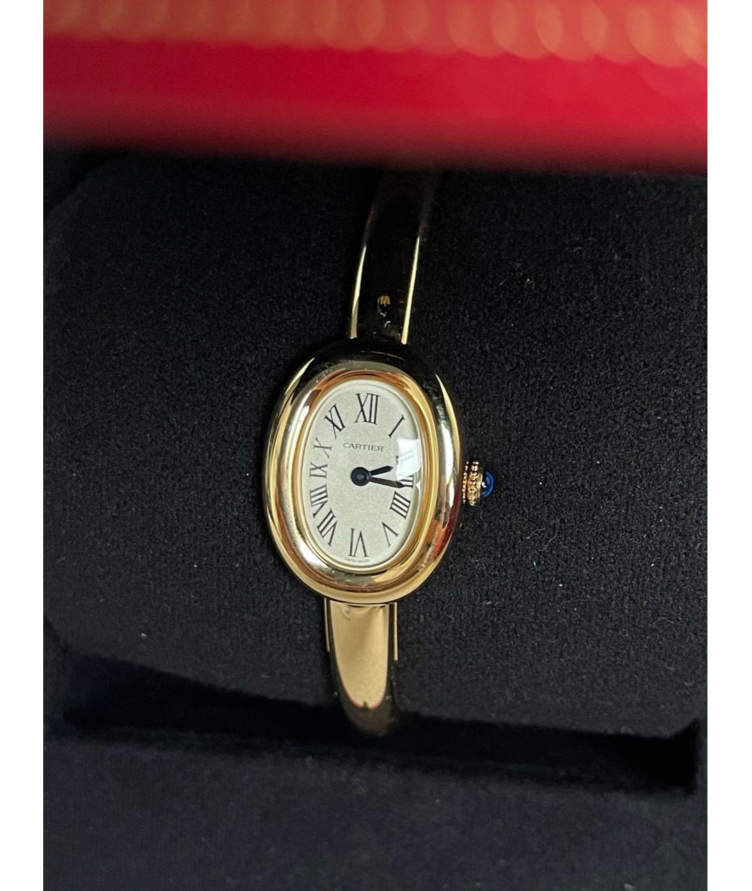 CARTIER Золотые часы из желтого золота, фото 2