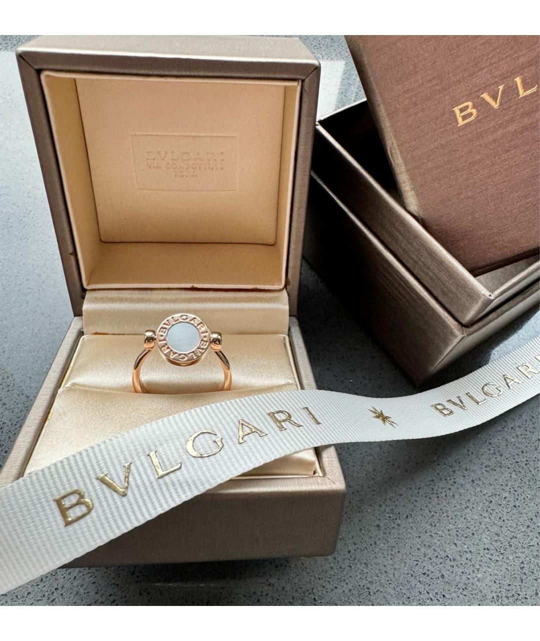 BVLGARI Золотое кольцо из розового золота, фото 4