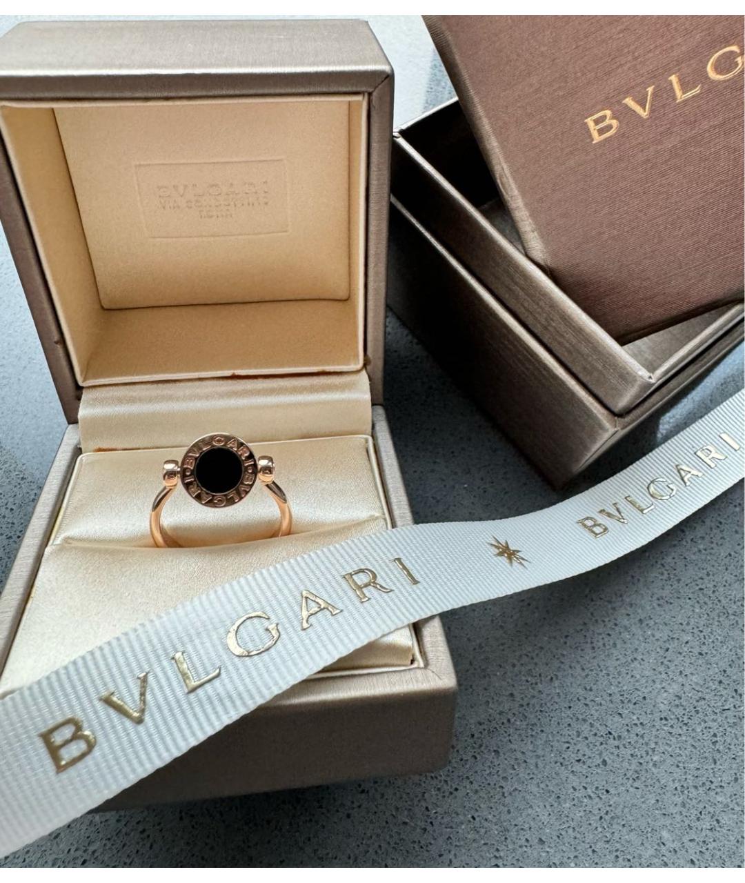 BVLGARI Золотое кольцо из розового золота, фото 3