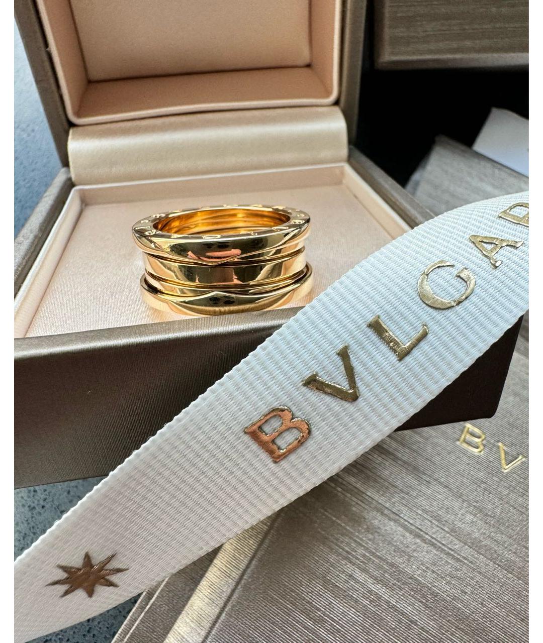 BVLGARI Золотое кольцо из желтого золота, фото 3