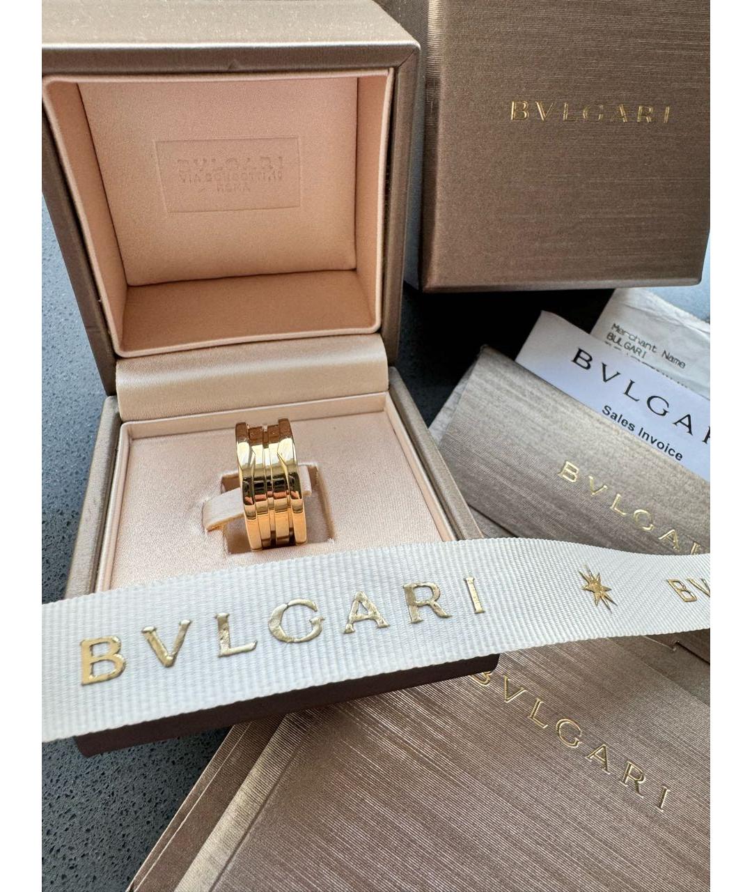 BVLGARI Золотое кольцо из желтого золота, фото 4