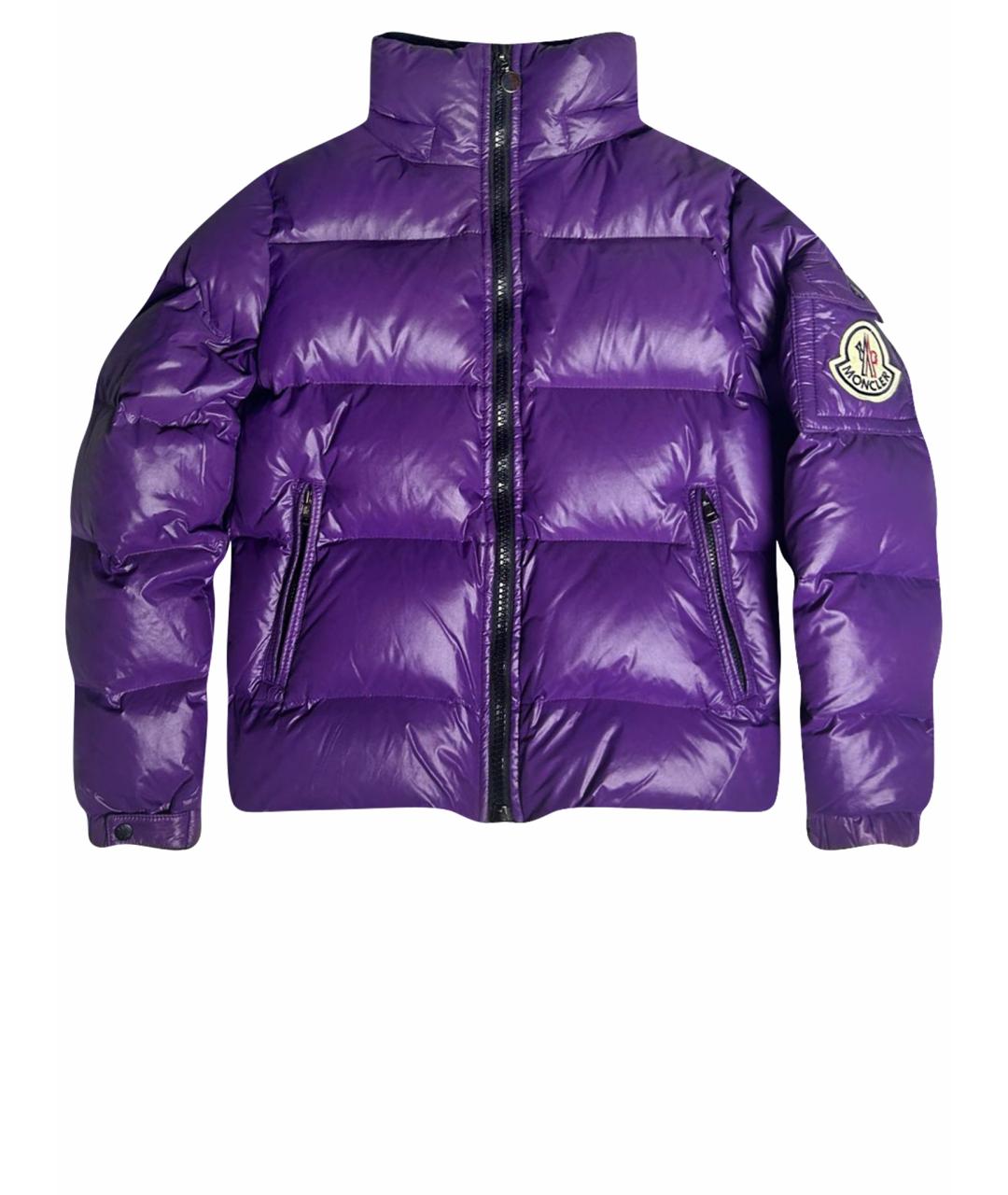 MONCLER Фиолетовый пуховик, фото 1