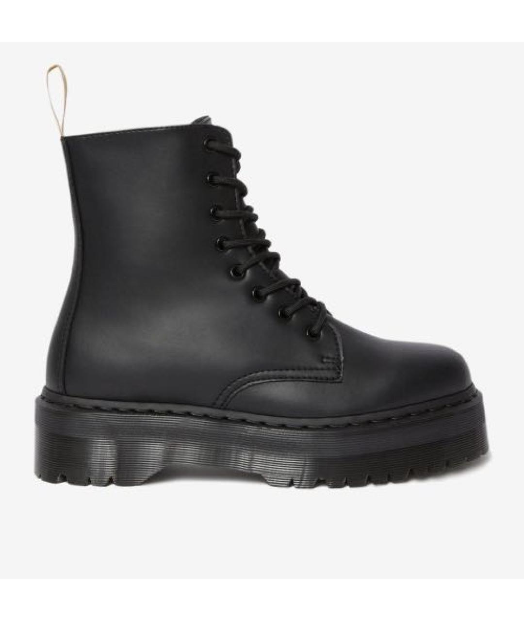 DR. MARTENS Черные кожаные высокие ботинки, фото 9