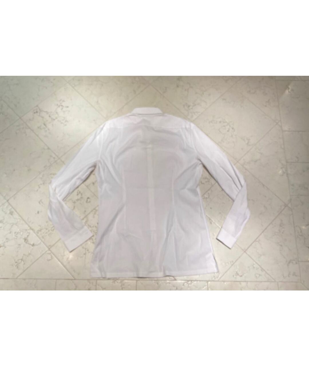BALENCIAGA Белая хлопковая классическая рубашка, фото 2