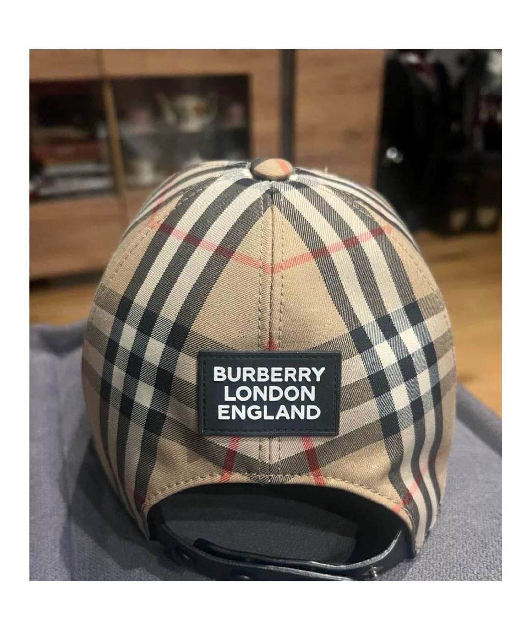 BURBERRY Мульти кепка, фото 4