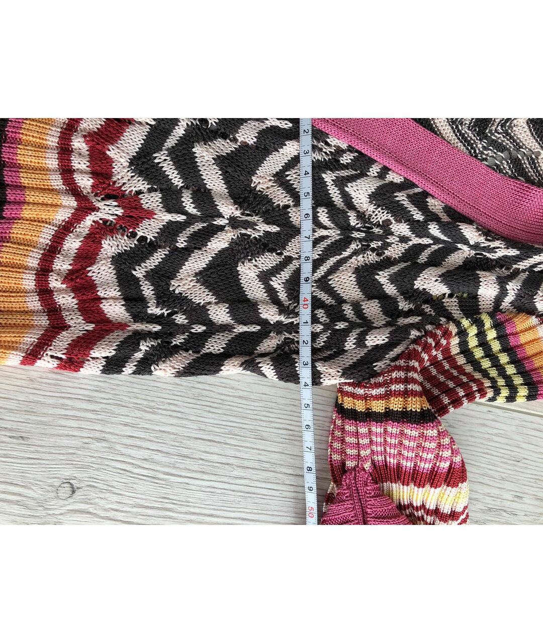 MISSONI Розовый вискозный кардиган, фото 8