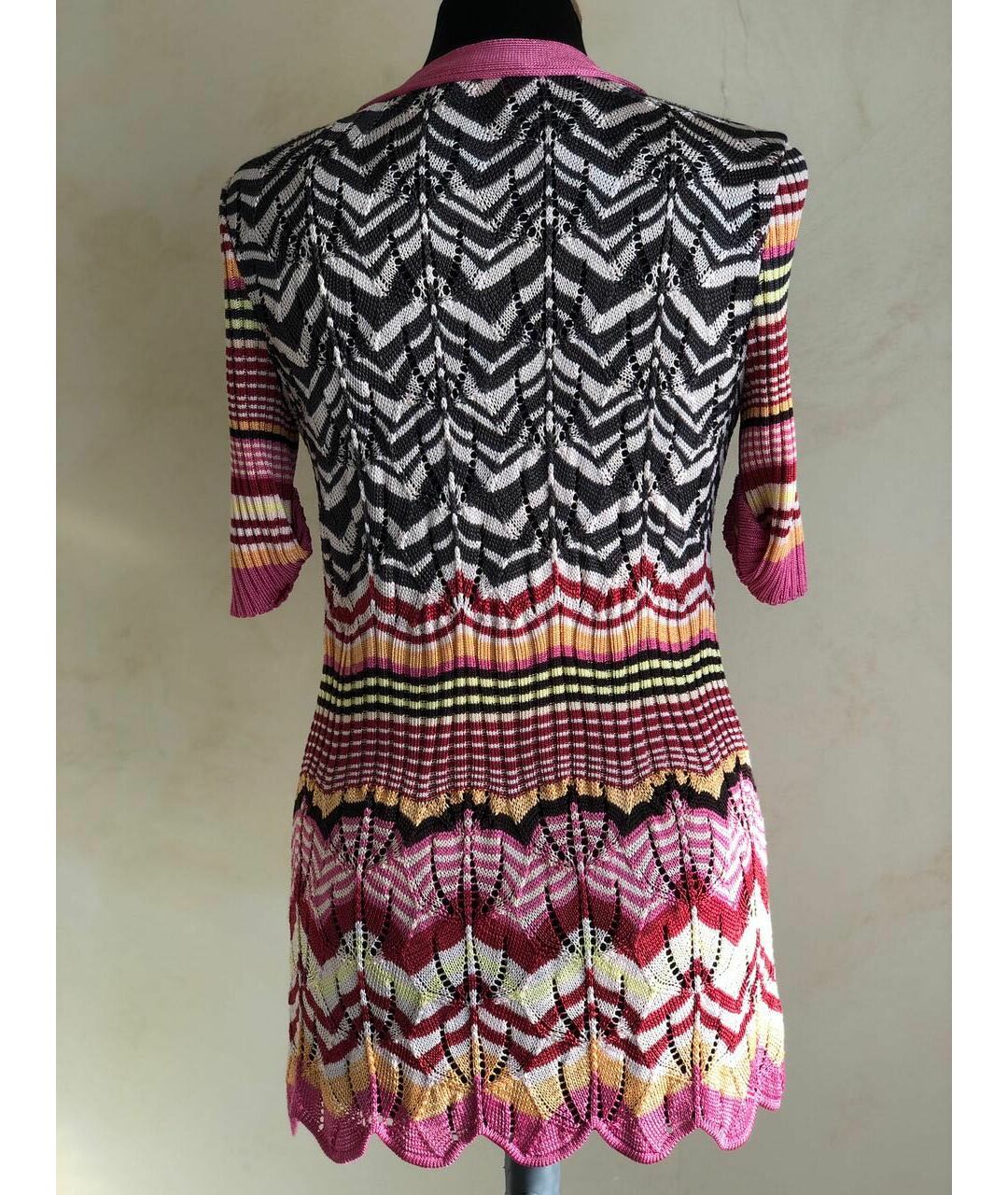 MISSONI Розовый вискозный кардиган, фото 5