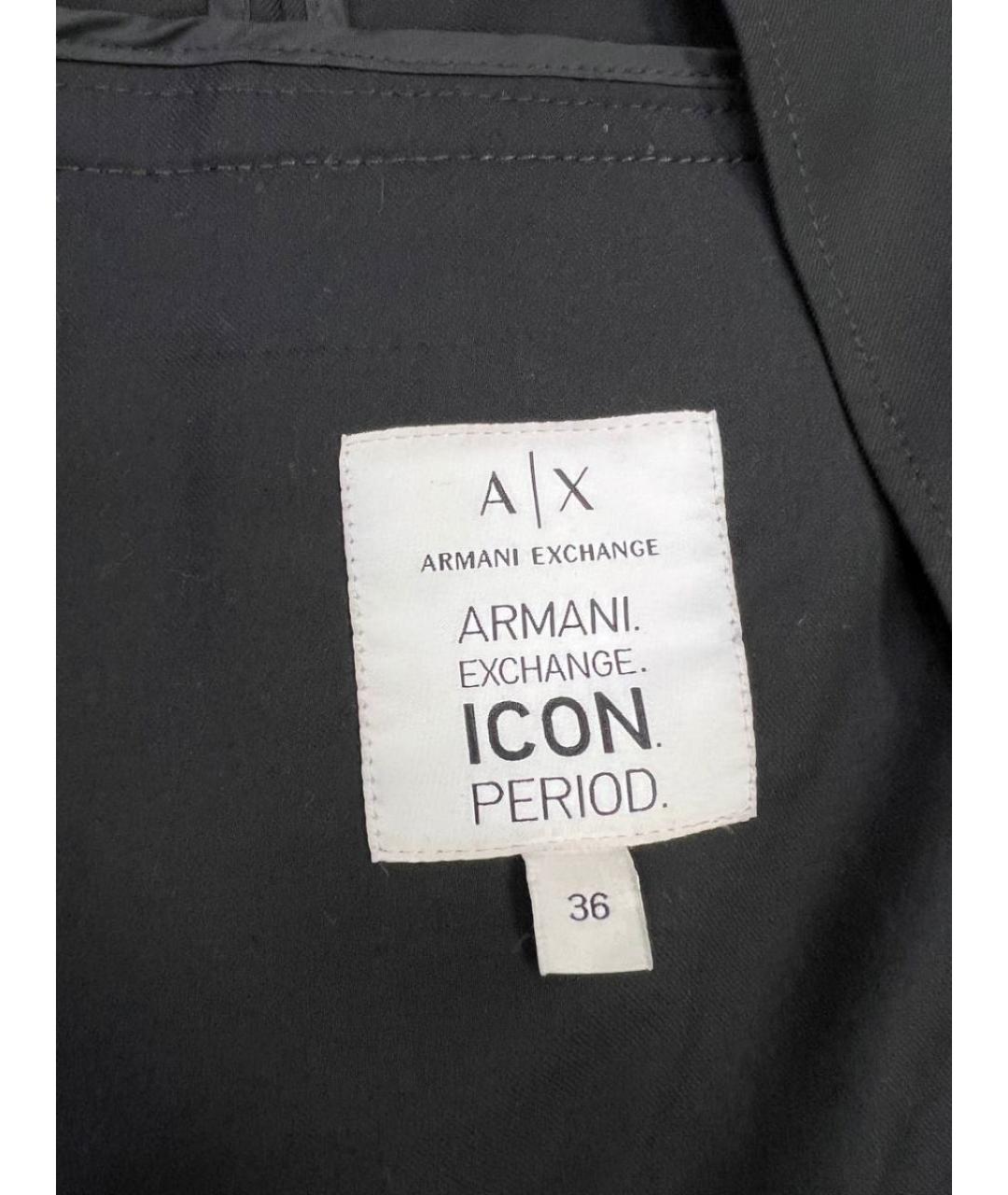 ARMANI EXCHANGE Черный пиджак, фото 5