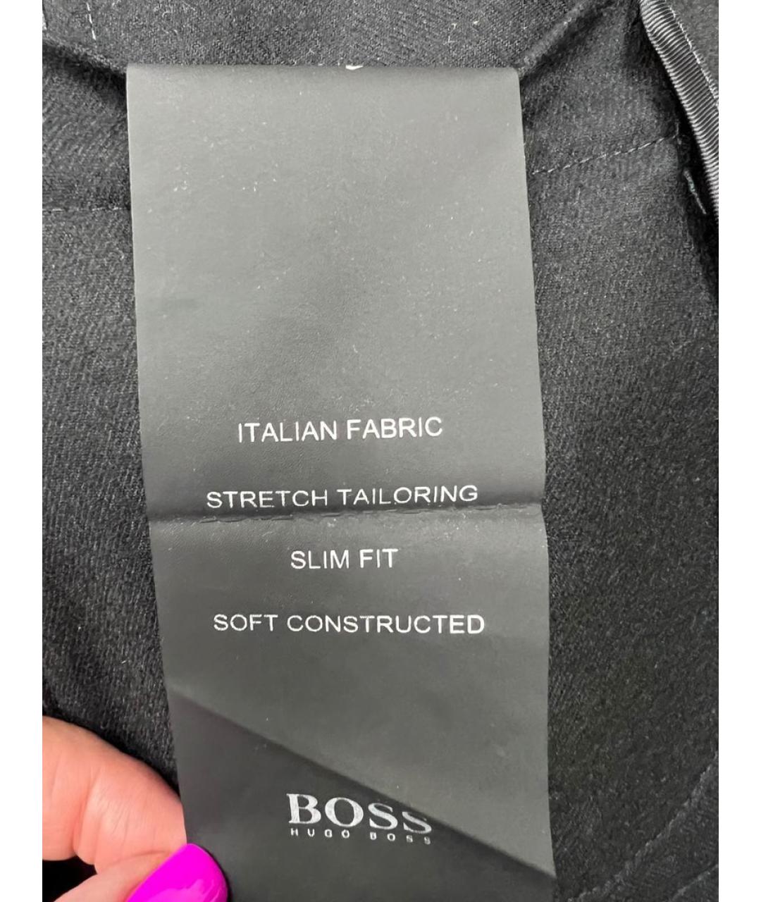 HUGO BOSS Черный пиджак, фото 7