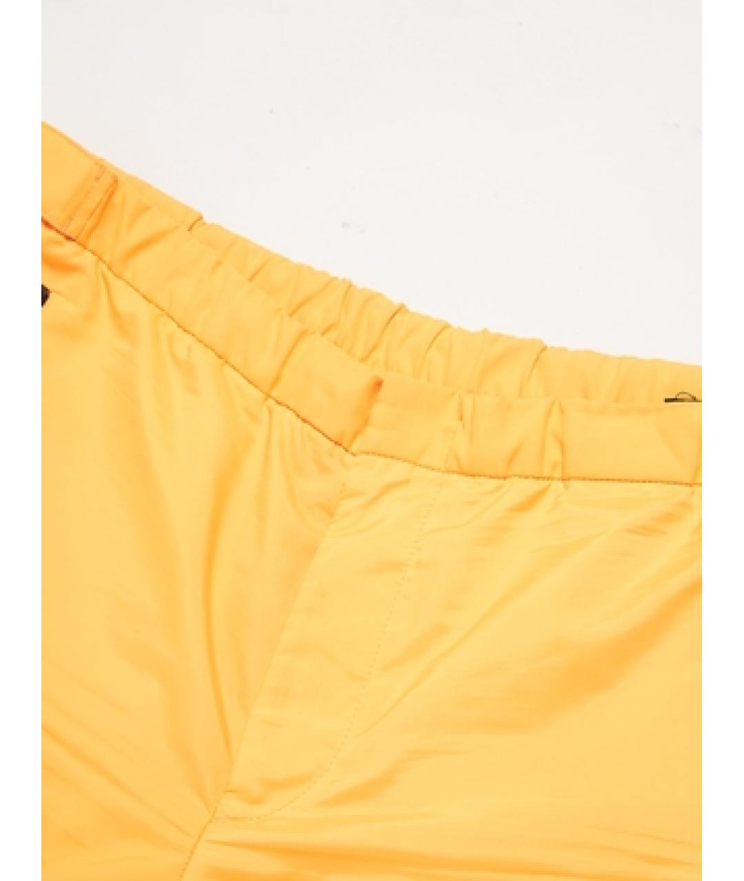 PRADA Оранжевое повседневные брюки, фото 3