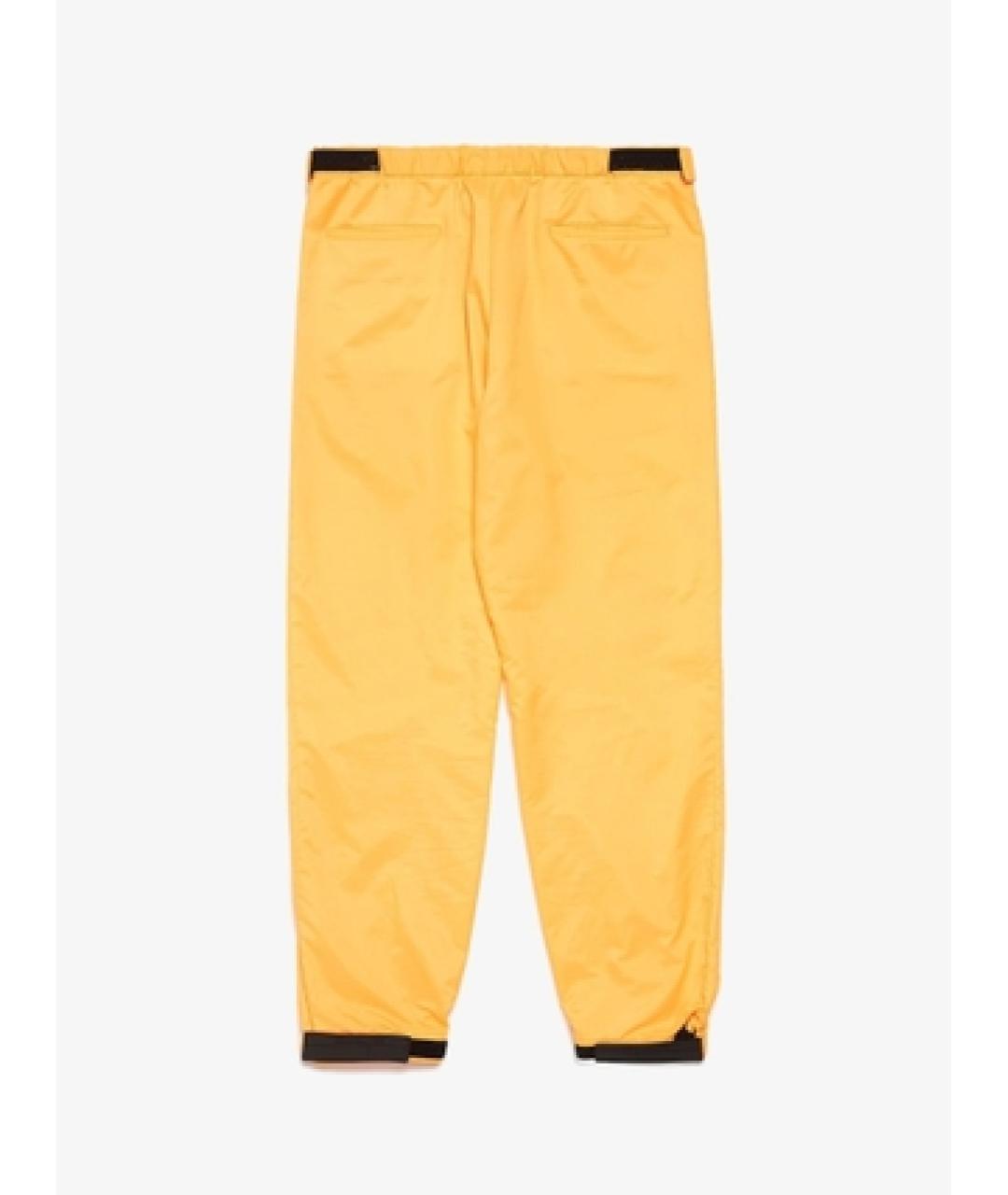 PRADA Оранжевое повседневные брюки, фото 2