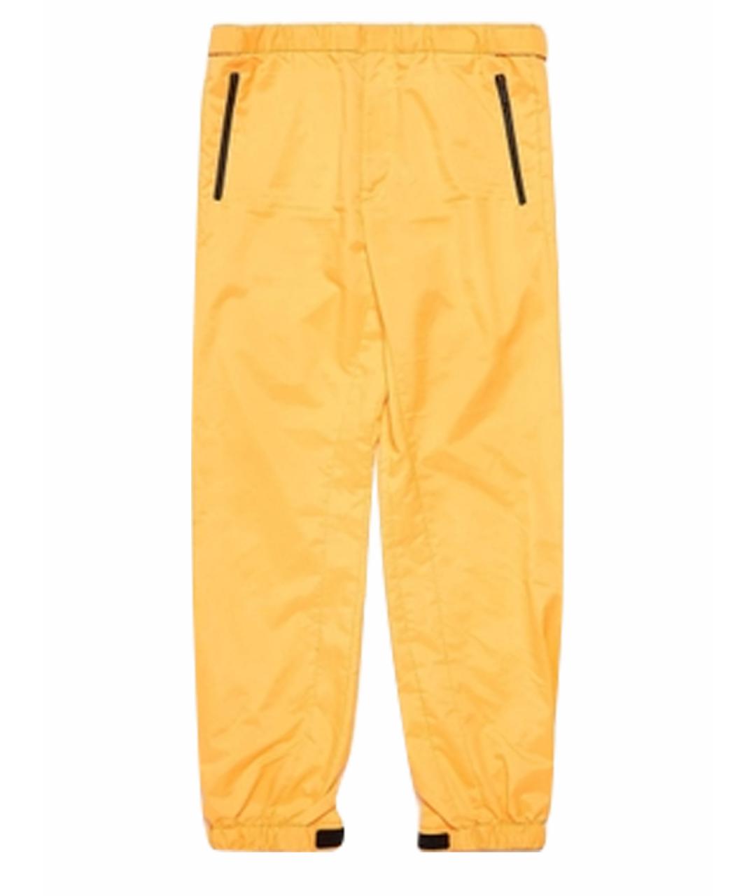 PRADA Оранжевое повседневные брюки, фото 1