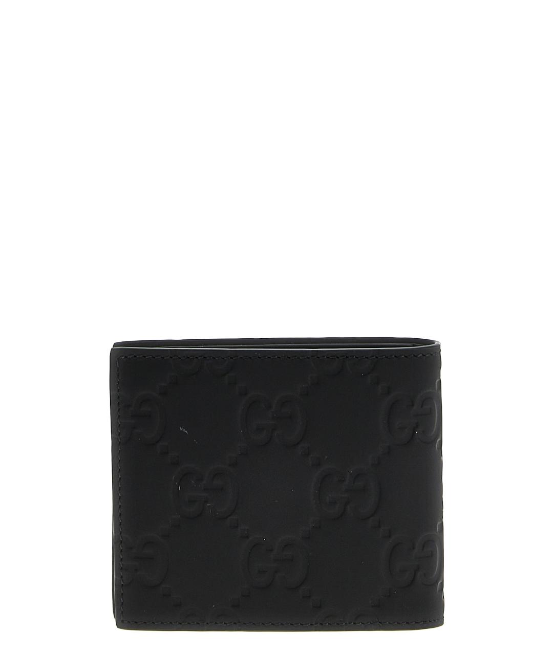 GUCCI Черный кожаный кошелек, фото 2