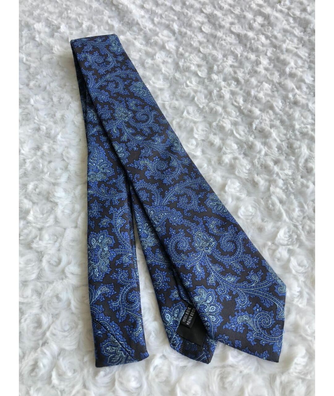 PAL ZILERI Синий шелковый галстук, фото 6