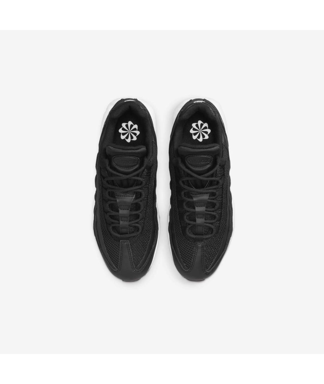 NIKE Черные кожаные кроссовки, фото 3