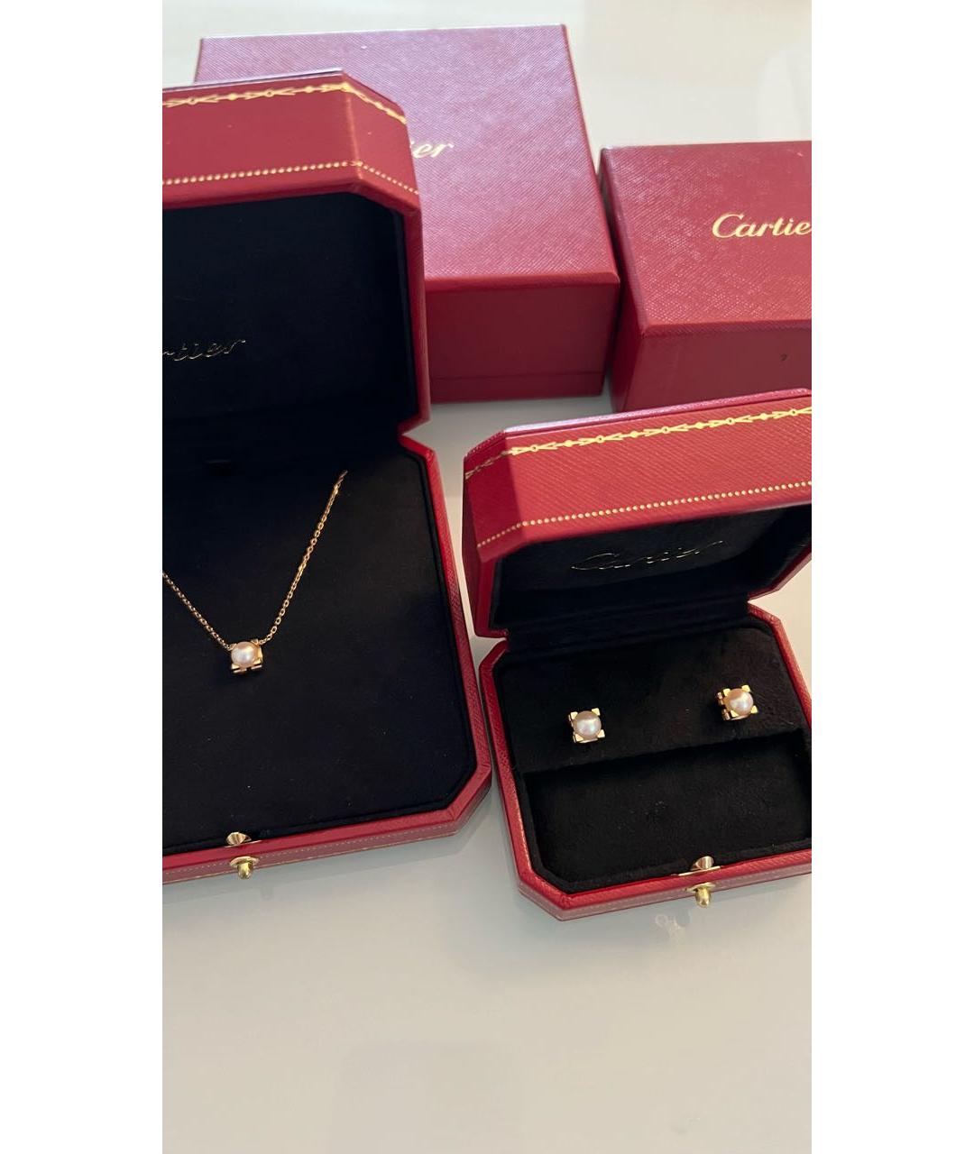 CARTIER Золотой комплект из розового золота, фото 9
