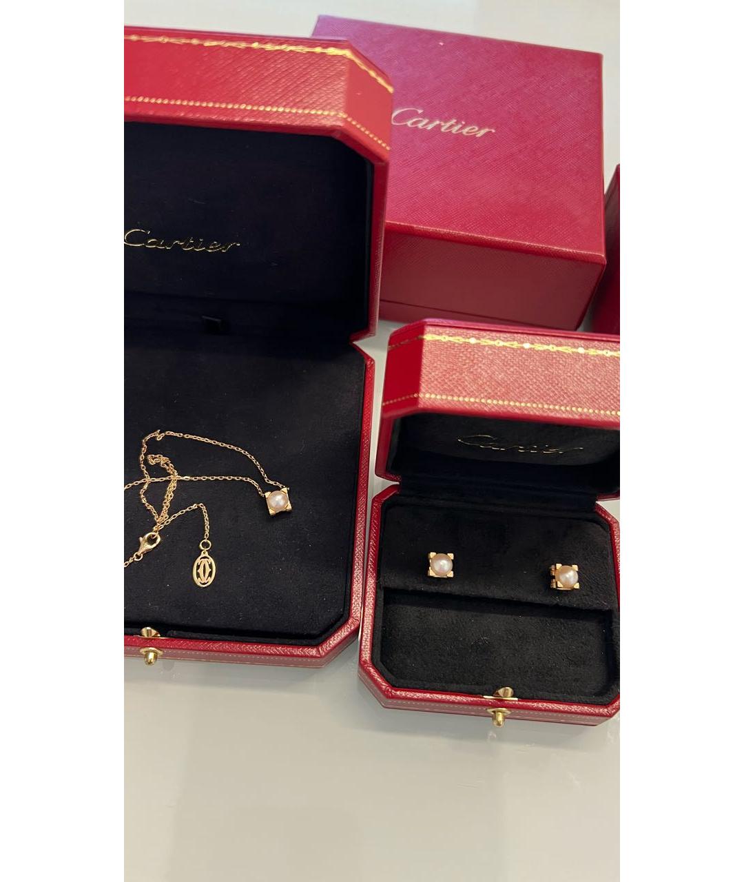 CARTIER Золотой комплект из розового золота, фото 4