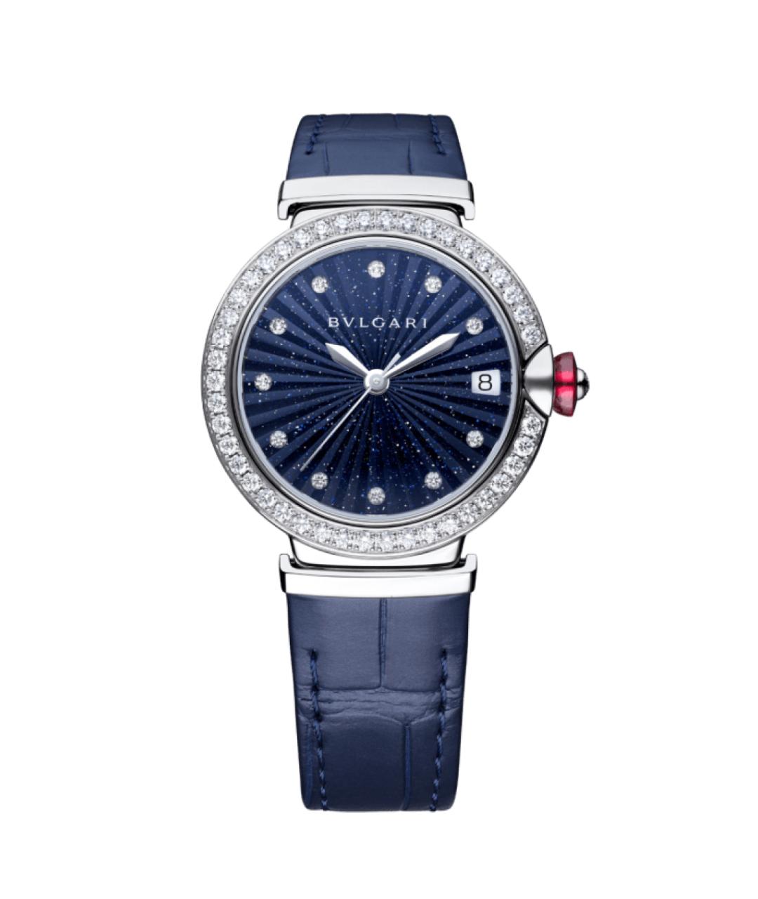 BVLGARI Темно-синие часы, фото 2