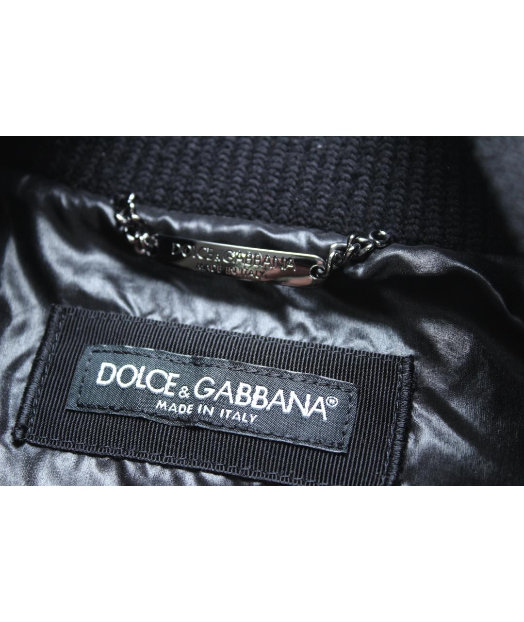 DOLCE&GABBANA Черная куртка, фото 8