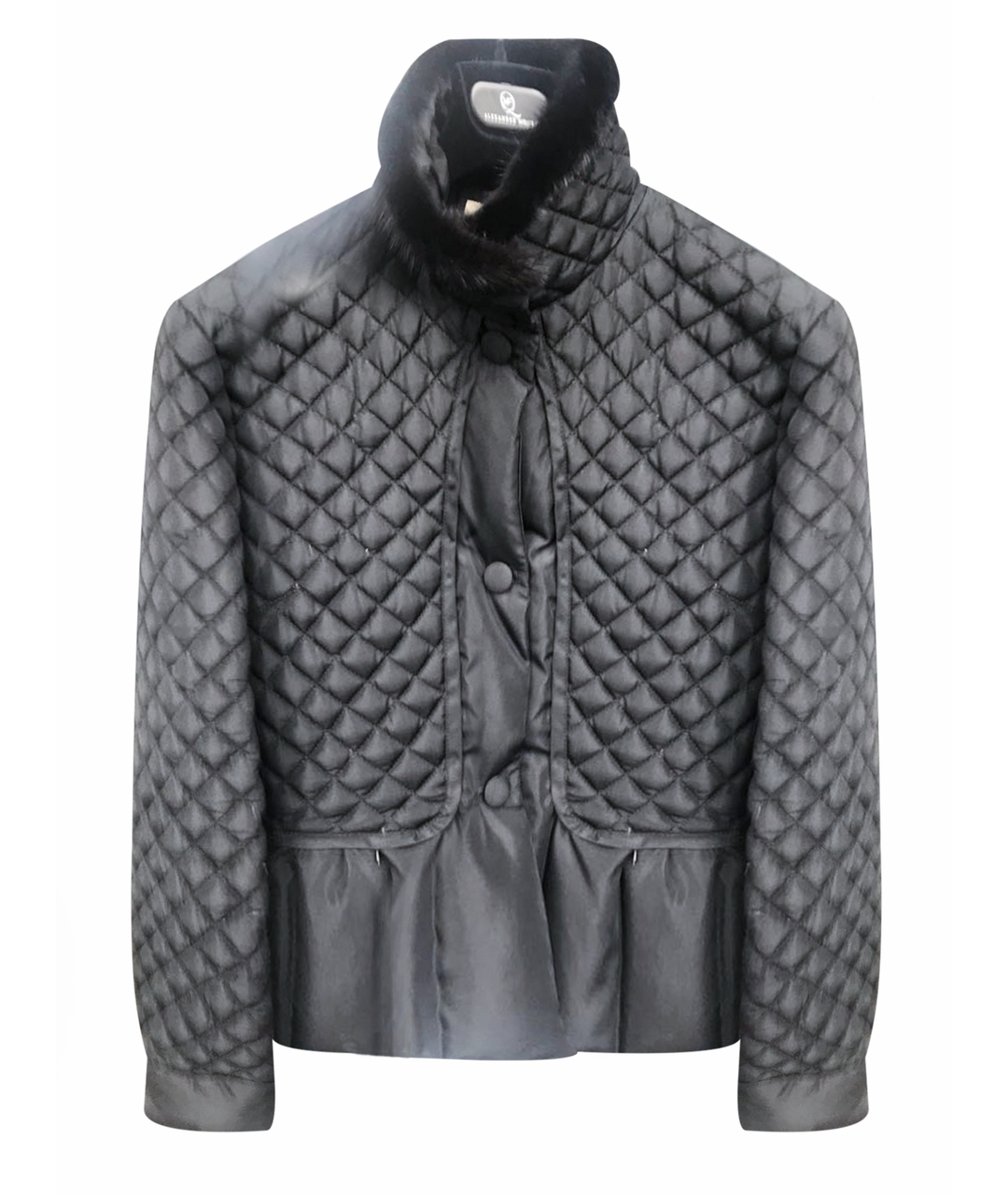 VALENTINO Черная полиэстеровая куртка, фото 1