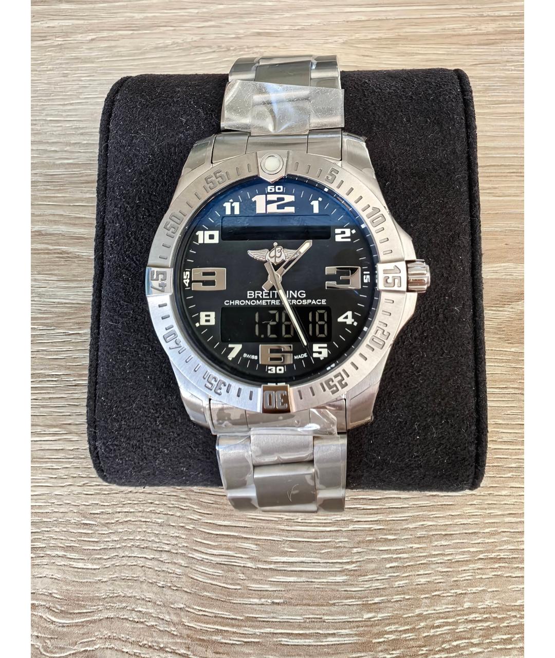 BREITLING Серебряные титановые часы, фото 8