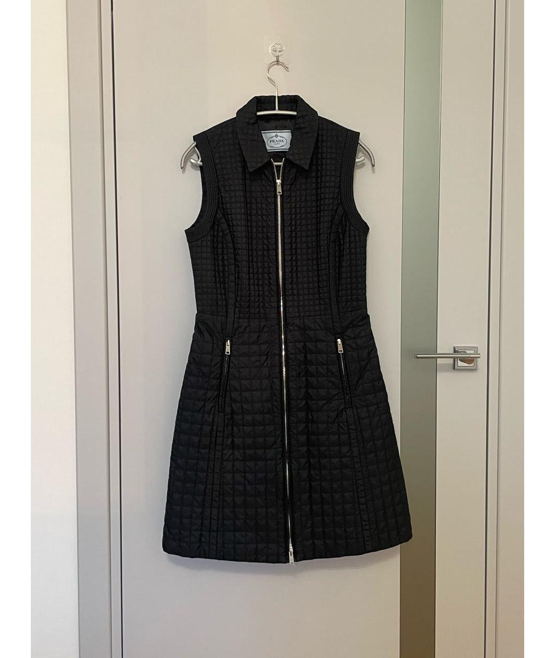 PRADA Черное повседневное платье, фото 3