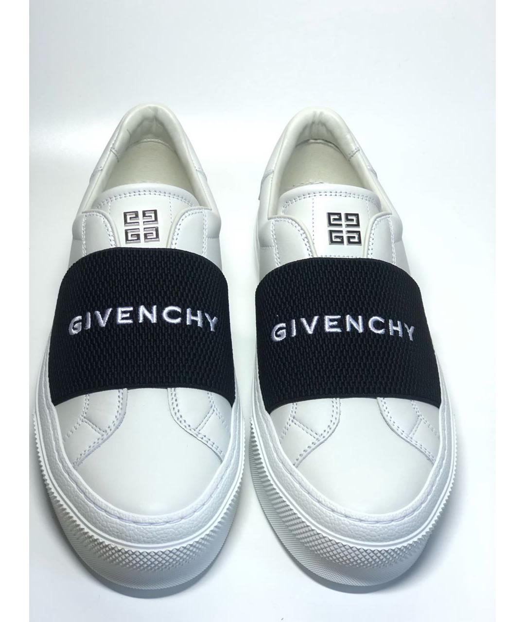 GIVENCHY Белые кожаные кеды, фото 4