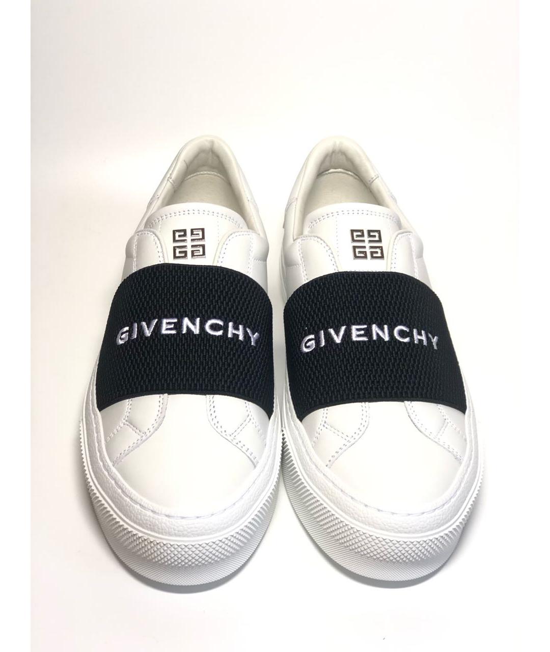 GIVENCHY Белые кожаные кеды, фото 2