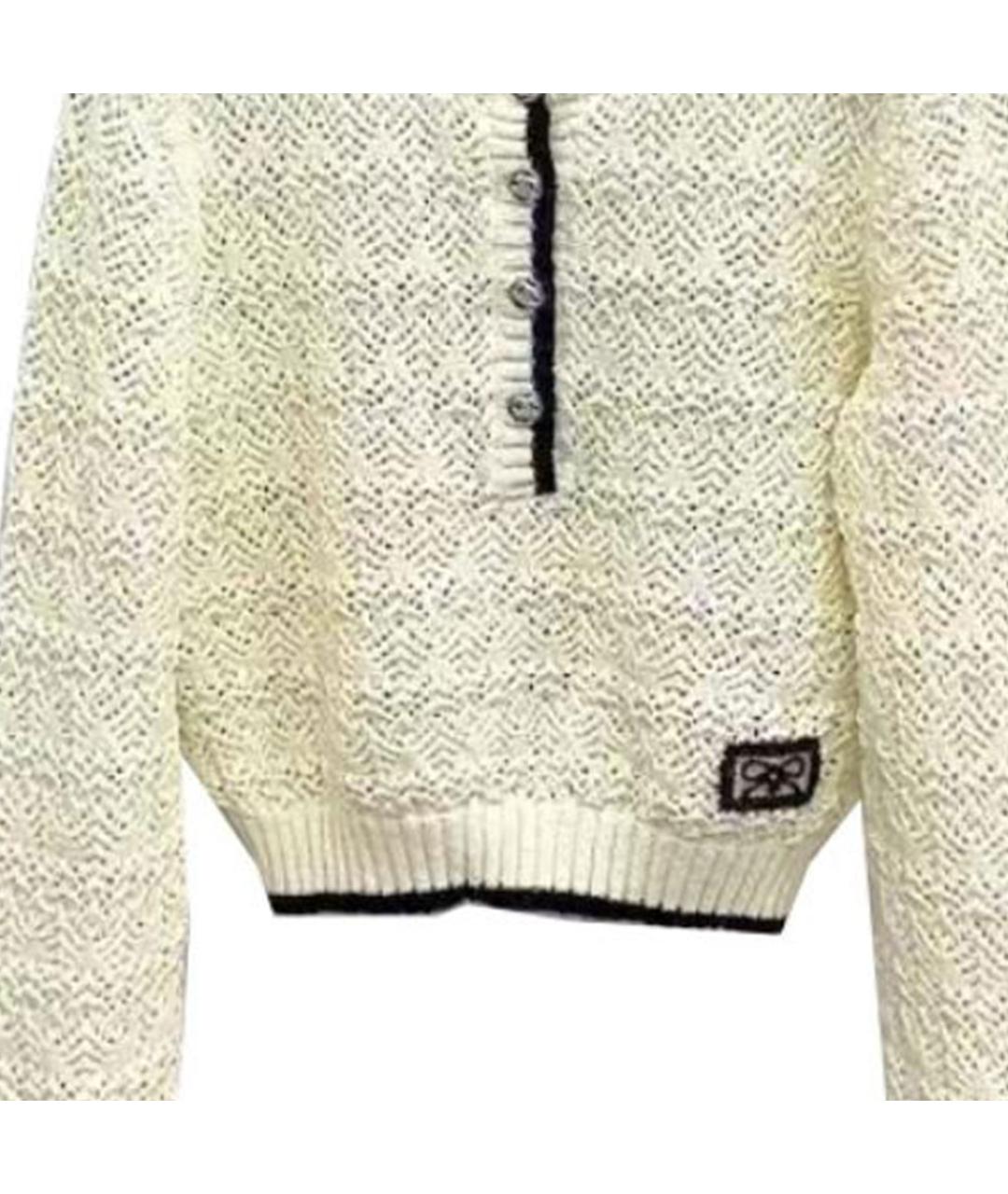 CHANEL Бежевый джемпер / свитер, фото 8
