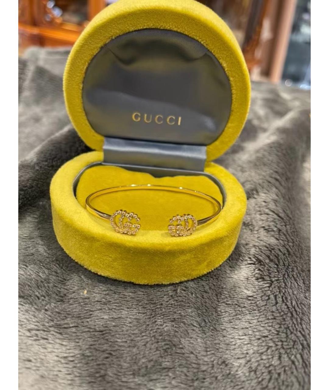 GUCCI Золотой браслет из желтого золота, фото 6