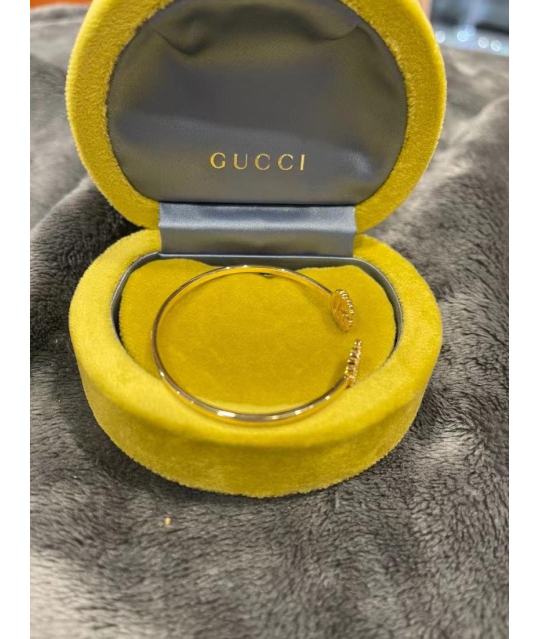 GUCCI Золотой браслет из желтого золота, фото 3