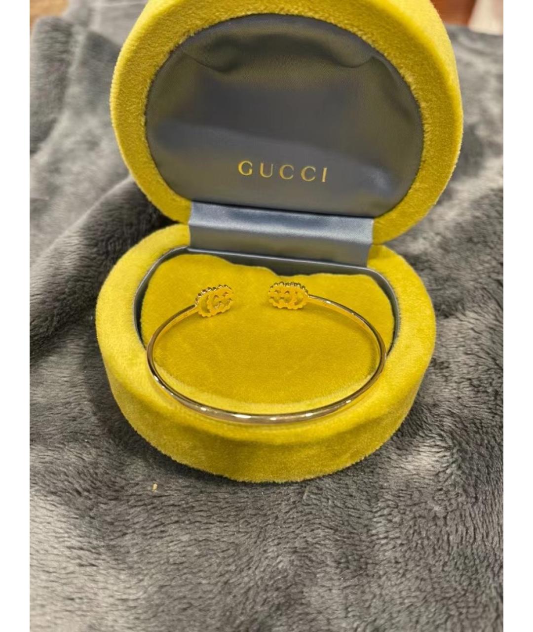 GUCCI Золотой браслет из желтого золота, фото 2