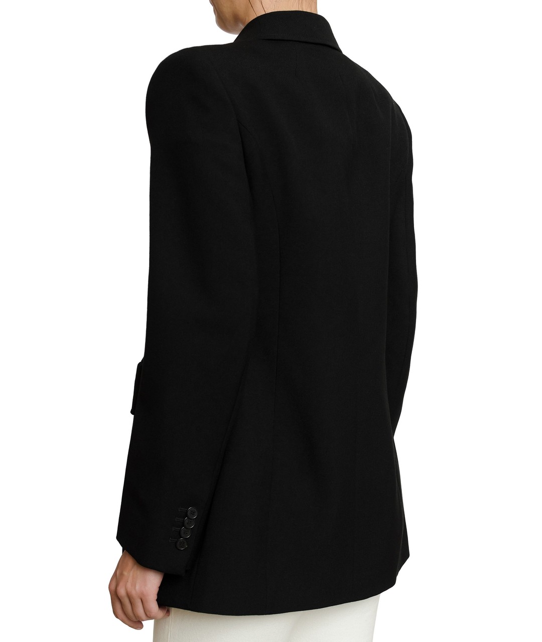 BALENCIAGA Черный шерстяной жакет/пиджак, фото 3
