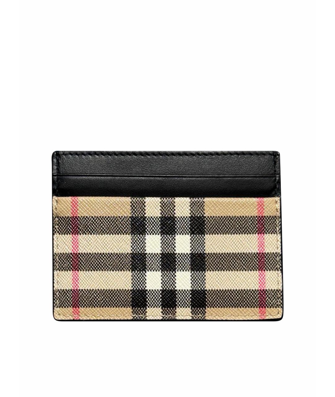 BURBERRY Кожаный кардхолдер, фото 1