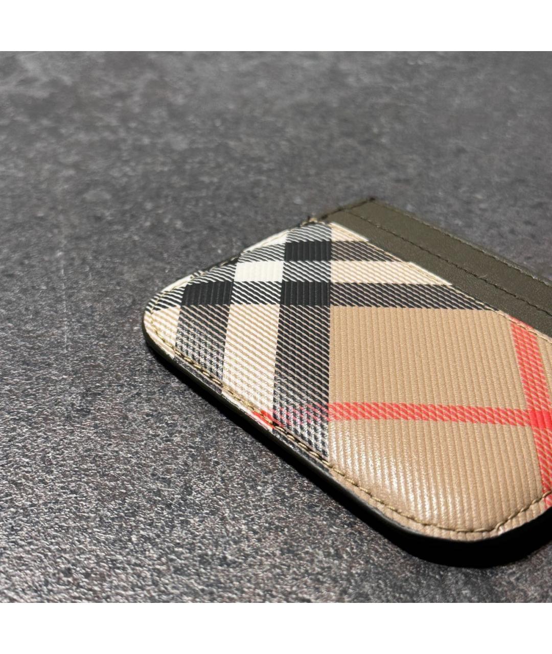 BURBERRY Кожаный кардхолдер, фото 4