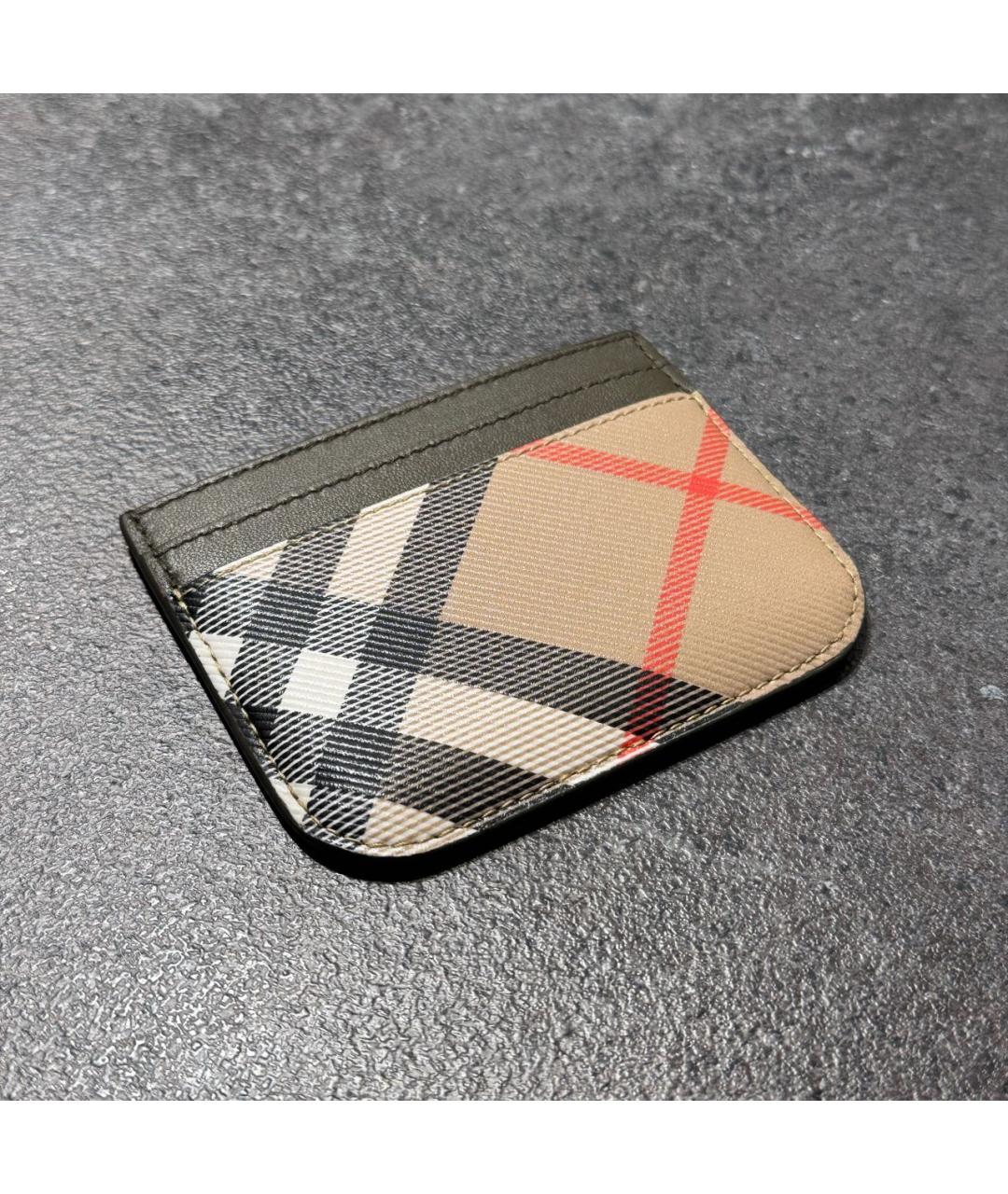 BURBERRY Кожаный кардхолдер, фото 3