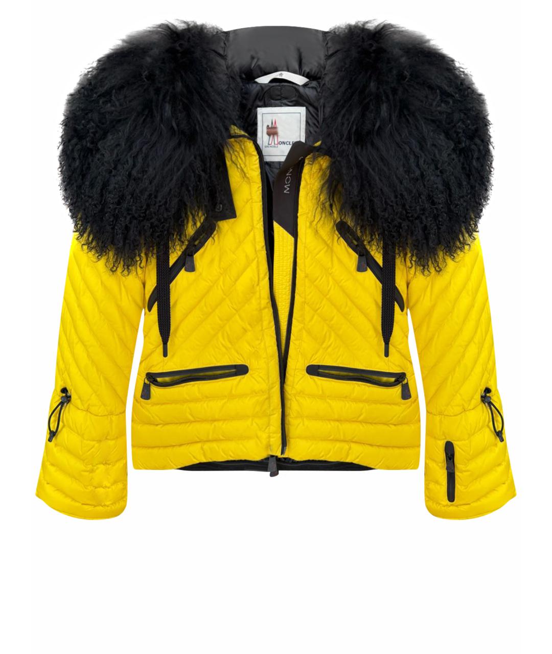 MONCLER GRENOBLE Желтая куртка, фото 1