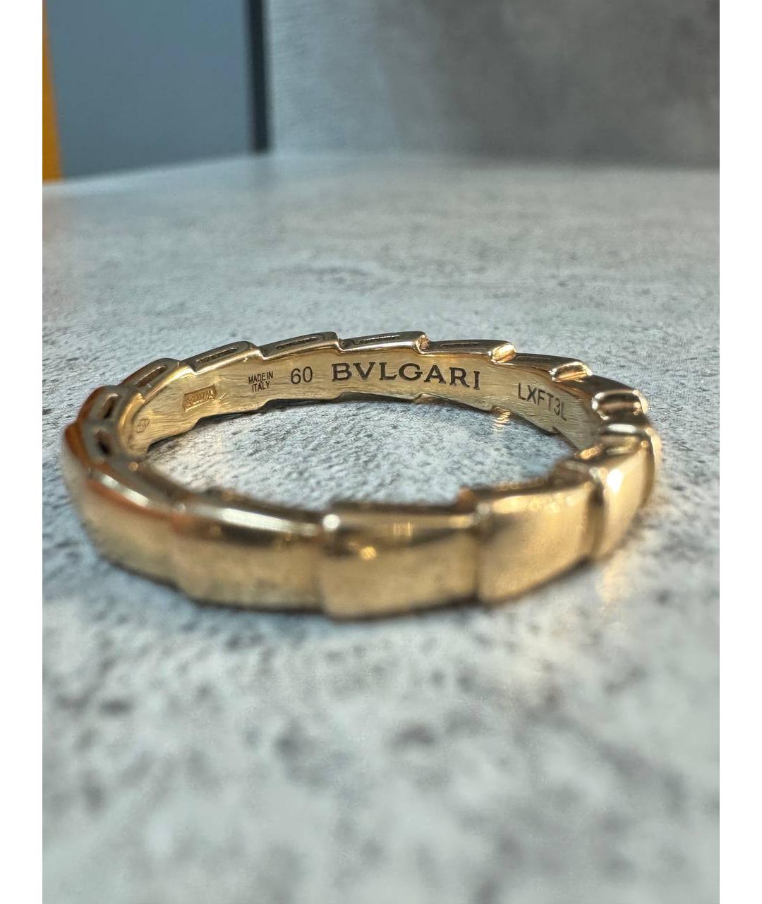 BVLGARI Золотое кольцо из розового золота, фото 4