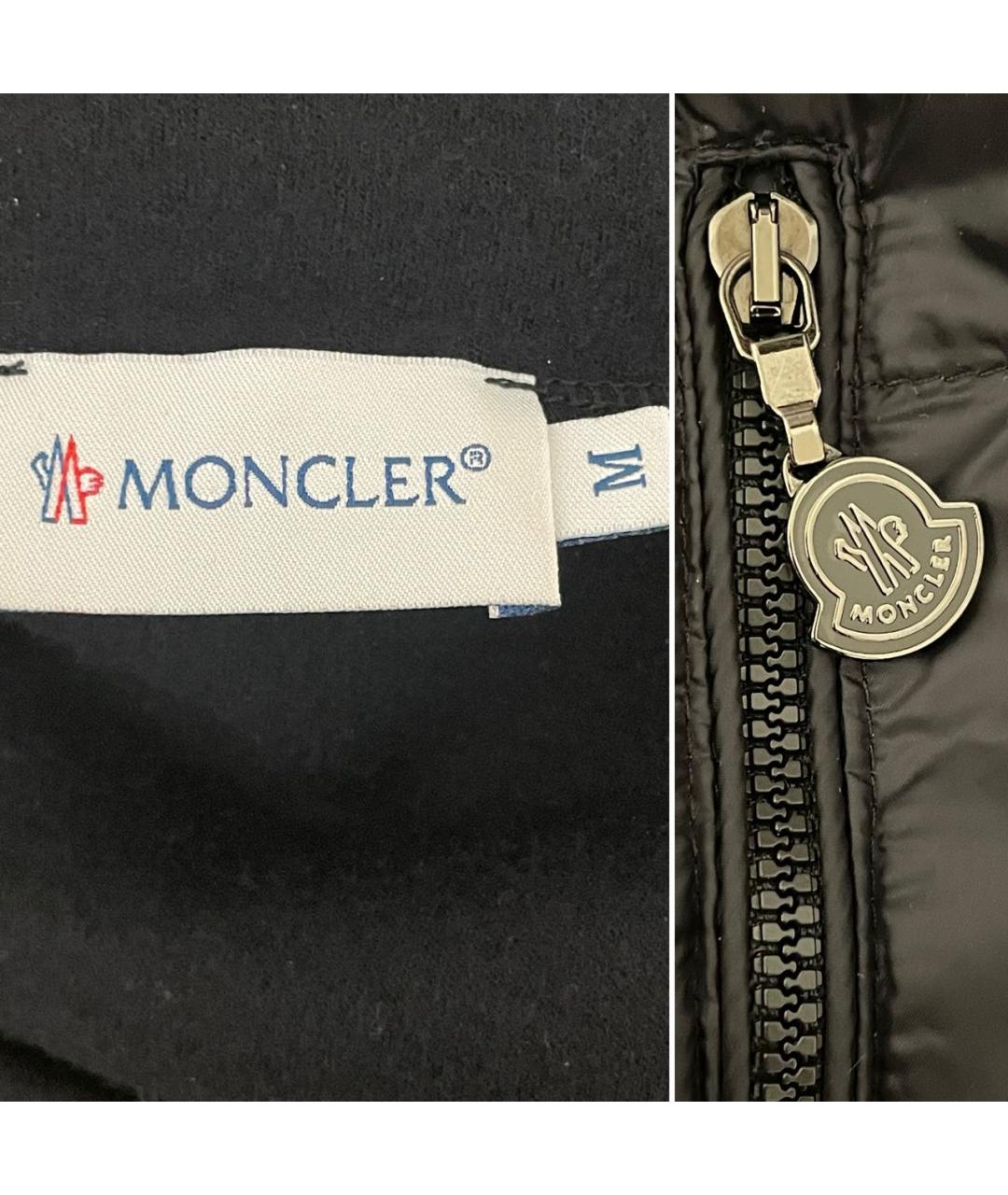 MONCLER Черное шерстяное платье, фото 5