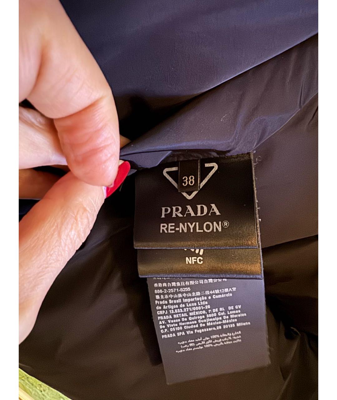 PRADA Черная куртка, фото 5
