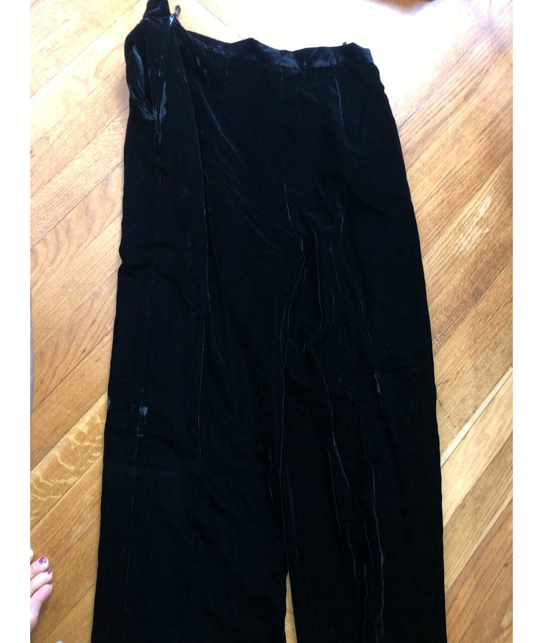 GIANFRANCO FERRE Черные вискозные прямые брюки, фото 3