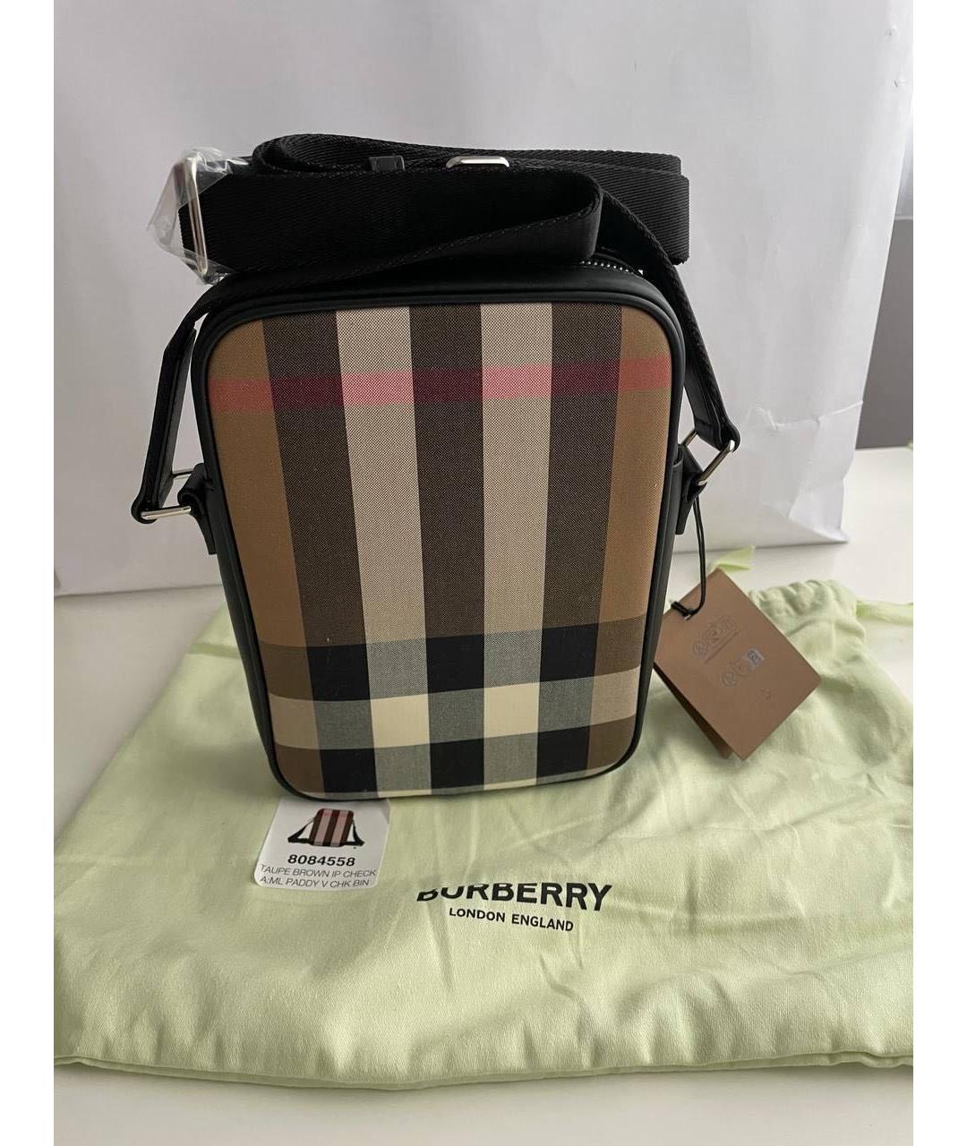 BURBERRY Бежевая сумка на плечо, фото 2