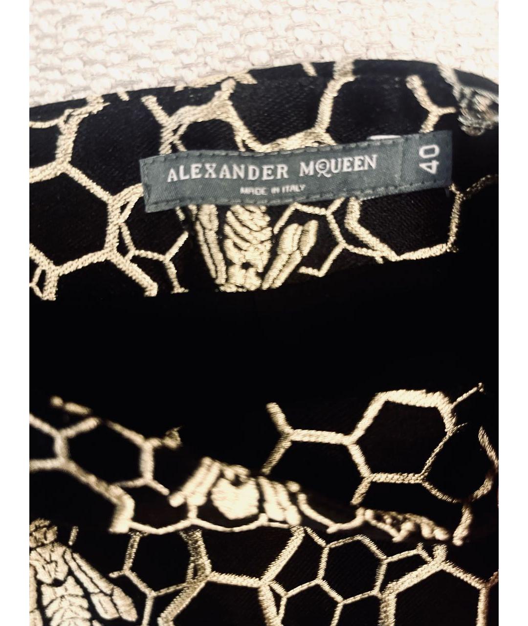 ALEXANDER MCQUEEN Черные шорты, фото 4