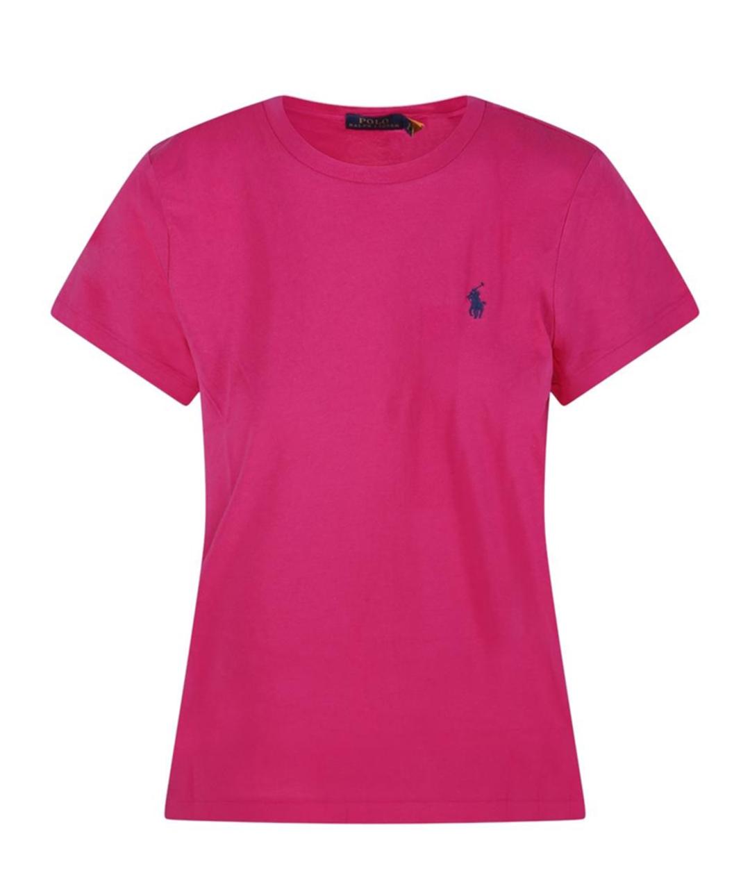 POLO RALPH LAUREN Фуксия футболка, фото 1
