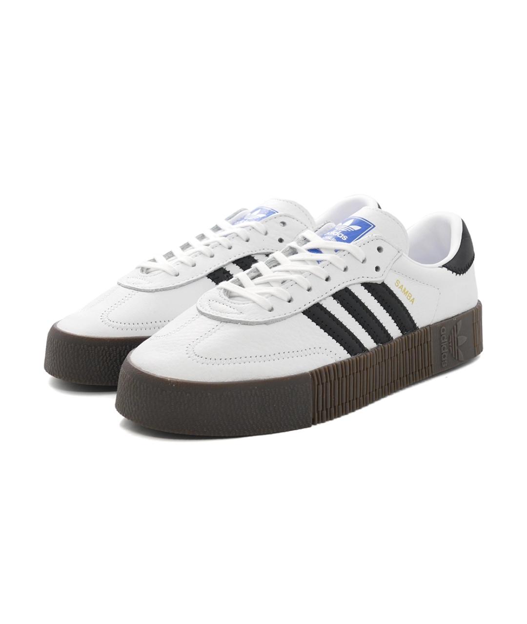 ADIDAS Белые кожаные кеды, фото 2