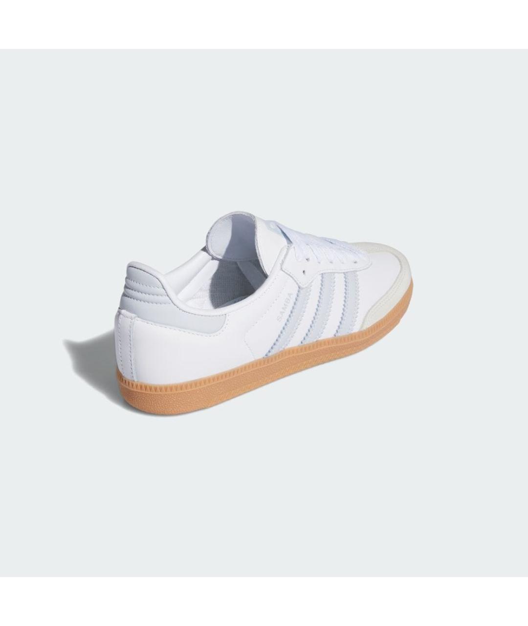 ADIDAS Белые кожаные кеды, фото 4
