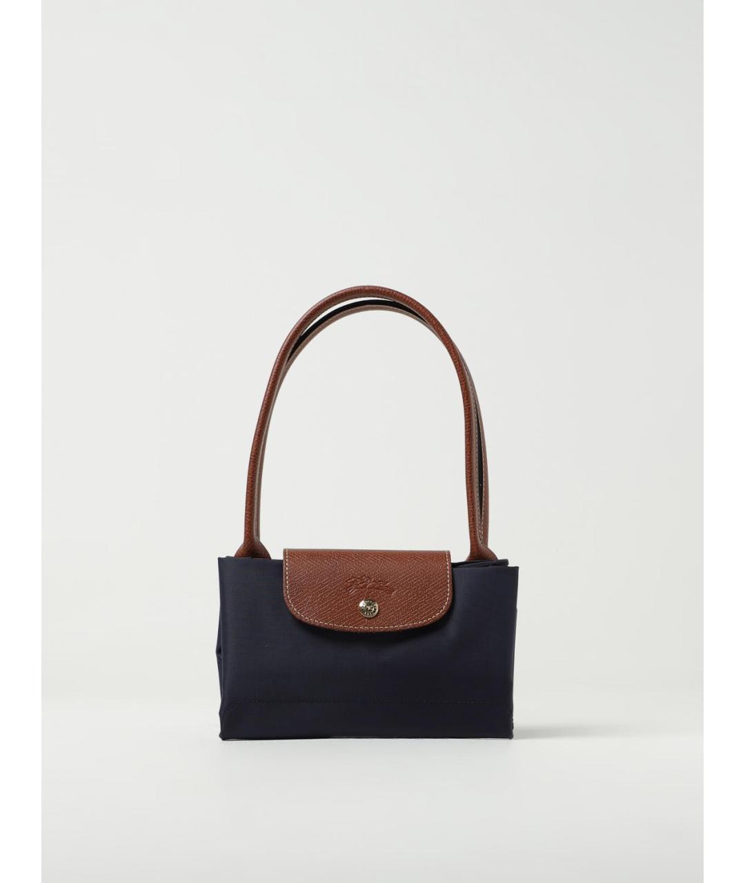 LONGCHAMP Темно-синяя сумка тоут, фото 3